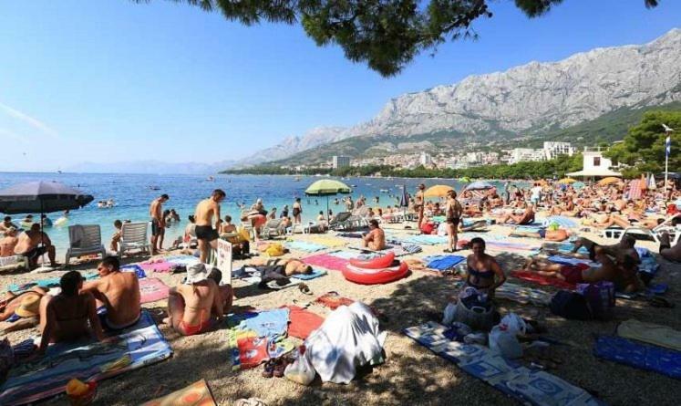 Apartman Flamingo Lägenhet Makarska Exteriör bild